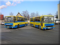 Ob� speci�ln� d�lkov� Karosy C 734 vedle sebe