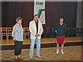 Slavnostn� zah�jen�, zleva L. Rousov�, M. Hucl, V. K�nigsmark; foto Eduard C�zl