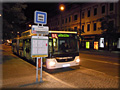 No�n� linka N55 v zast�vce Plze�,Makodrap
